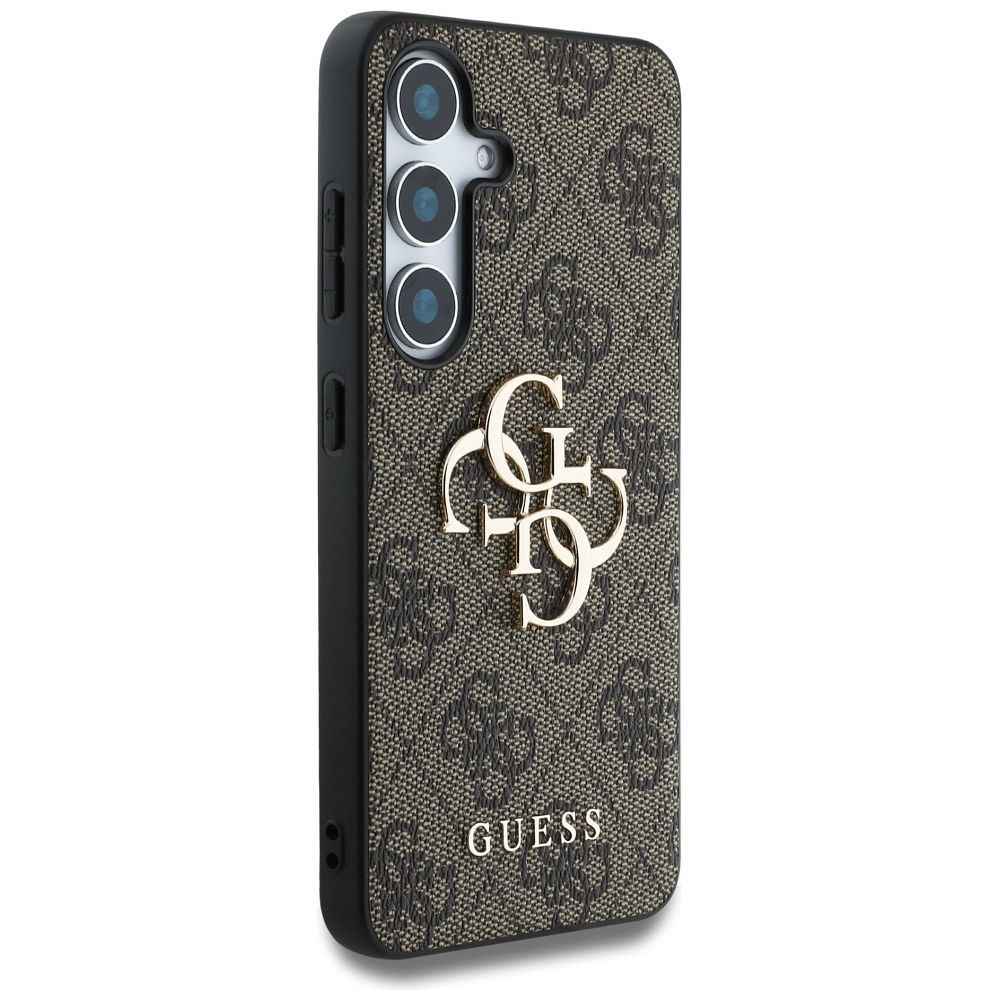 GUESS futerał do SAMSUNG S25 Plus GUHCS25M4GMGBR (Big 4G Logo Classic) brązowy