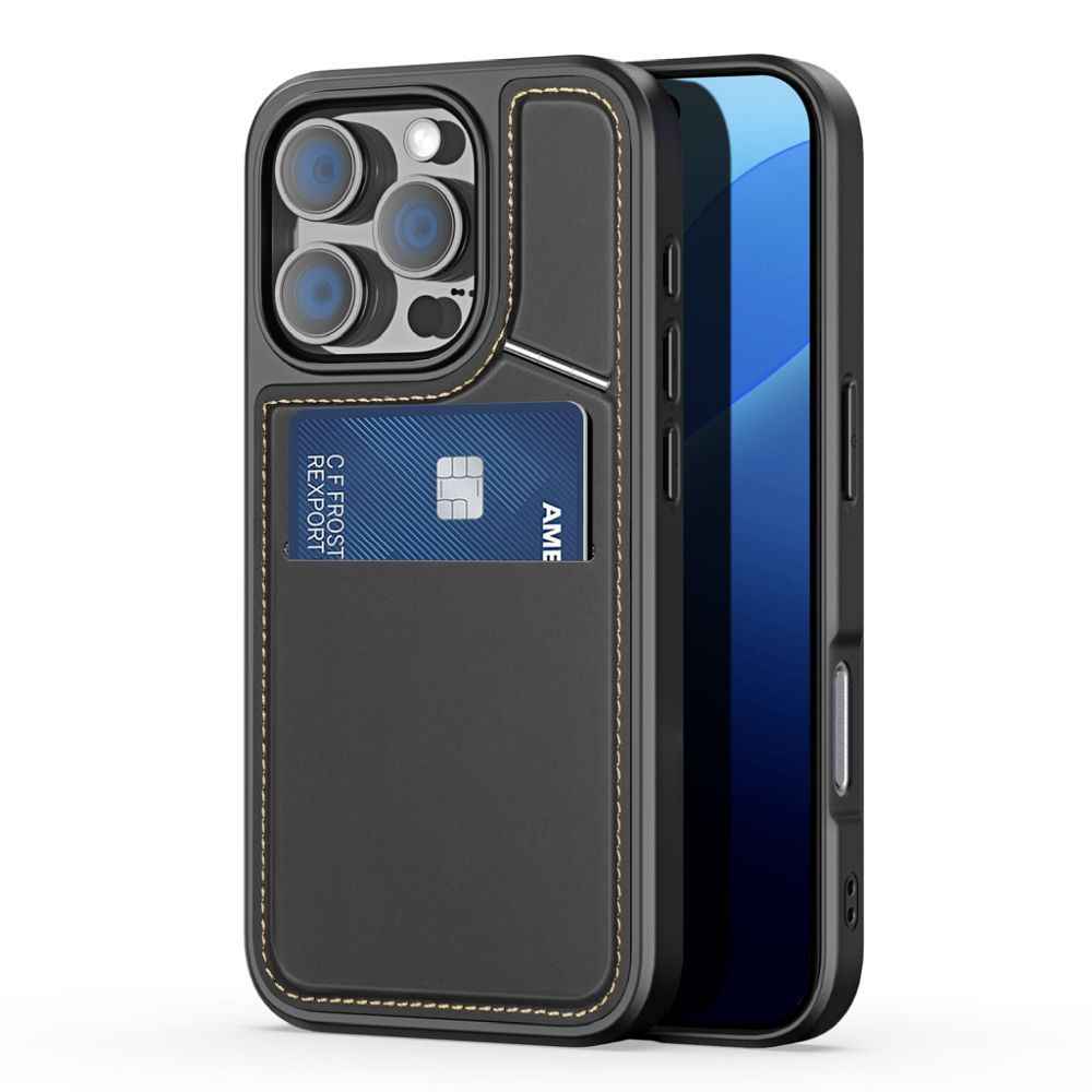 DUX DUCIS futerał RAFI II MAG z podstawką kompatybilny z MagSafe do IPHONE 16 Pro Max czarny