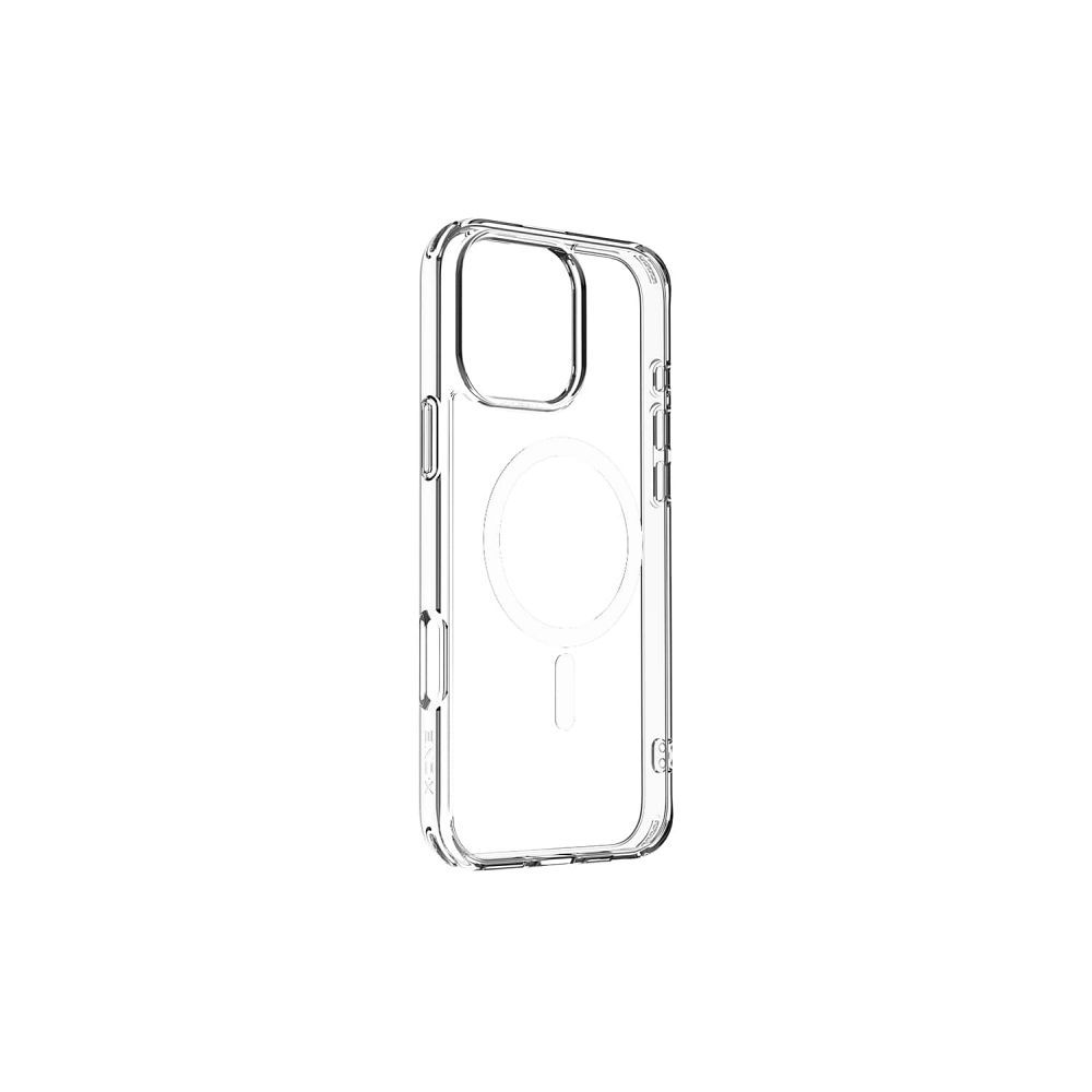 Grafika przedstawia produkt Etui X-ONE Endura Clear Case (kompatybilny z MagSafe) - do Apple iPhone 16 Pro Max transparentny dostępny w sklepie Etui24.