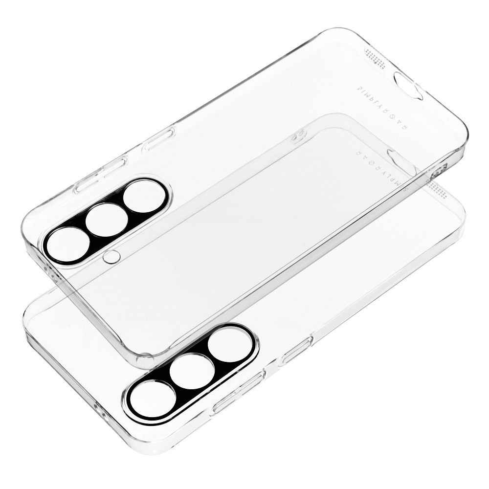 ROAR Etui PURE SIMPLE FIT do Samsung S24 / S25 Transparentny