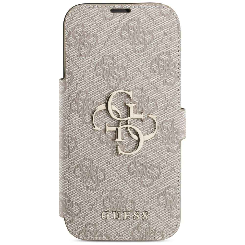 GUESS kabura do IPHONE 17 Pro GUBKP17L4GMGPI (PU 4G Metal Logo) różowa
