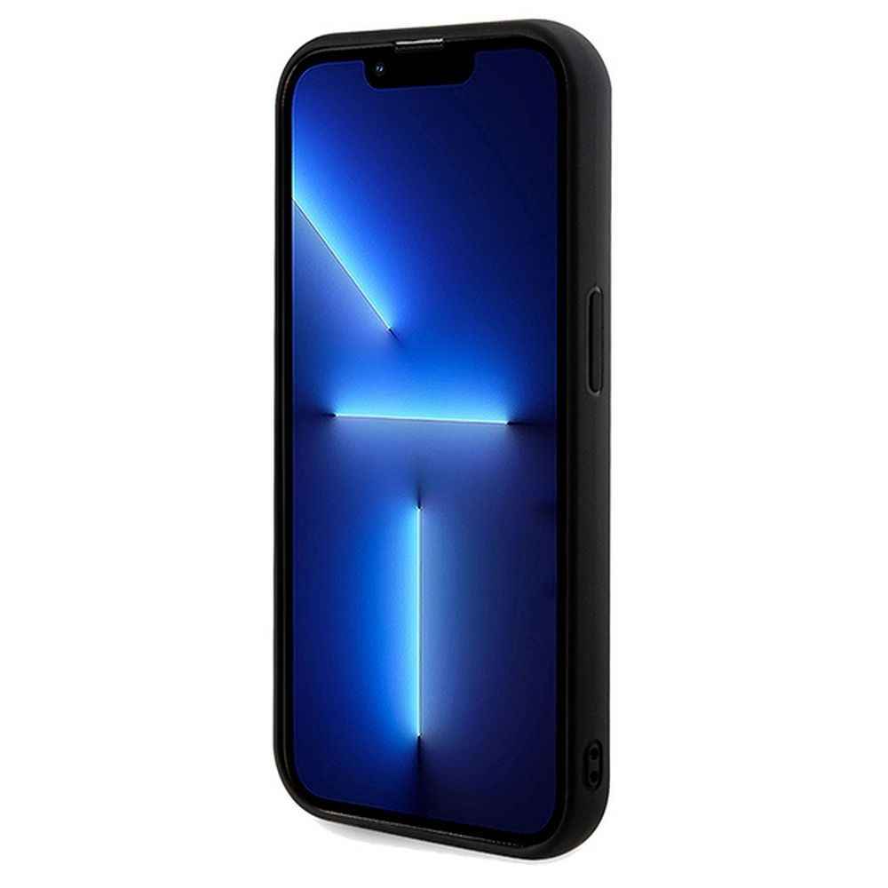 GUESS futerał do IPHONE 14 Pro GUHCP14LPSFDGSK (Sequin Script Metal) czarny