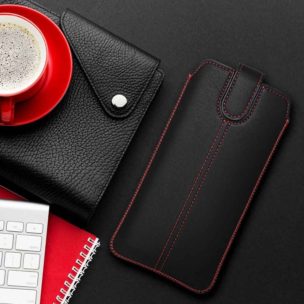 Etui uniwersalny / wsuwka Ultra Slim M4- do Samsung A02s/A05/A05s/A12/A15/A21s/A25/A32 5G/A72/S21 Ultra 5G/ Xiaomi Redmi Note 10 Pro/9A/9AT/ Oppo A52/A72/A92/ Samsung S23 Ultra / S24 Ultra/Realme 7i/ Vivo Y52 5G/Y72 5G czarny