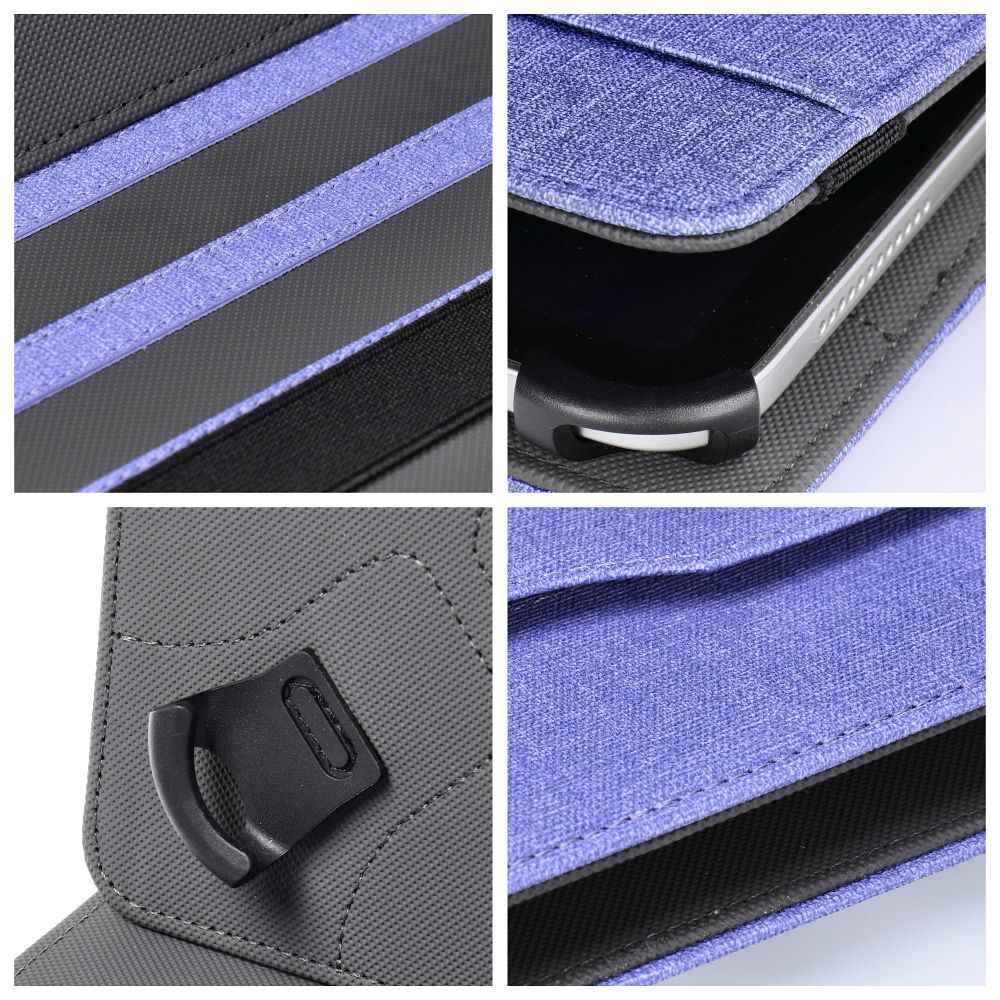 Uniwersalne etui / pokrowiec MELLOW na tablet 10" purpurowy