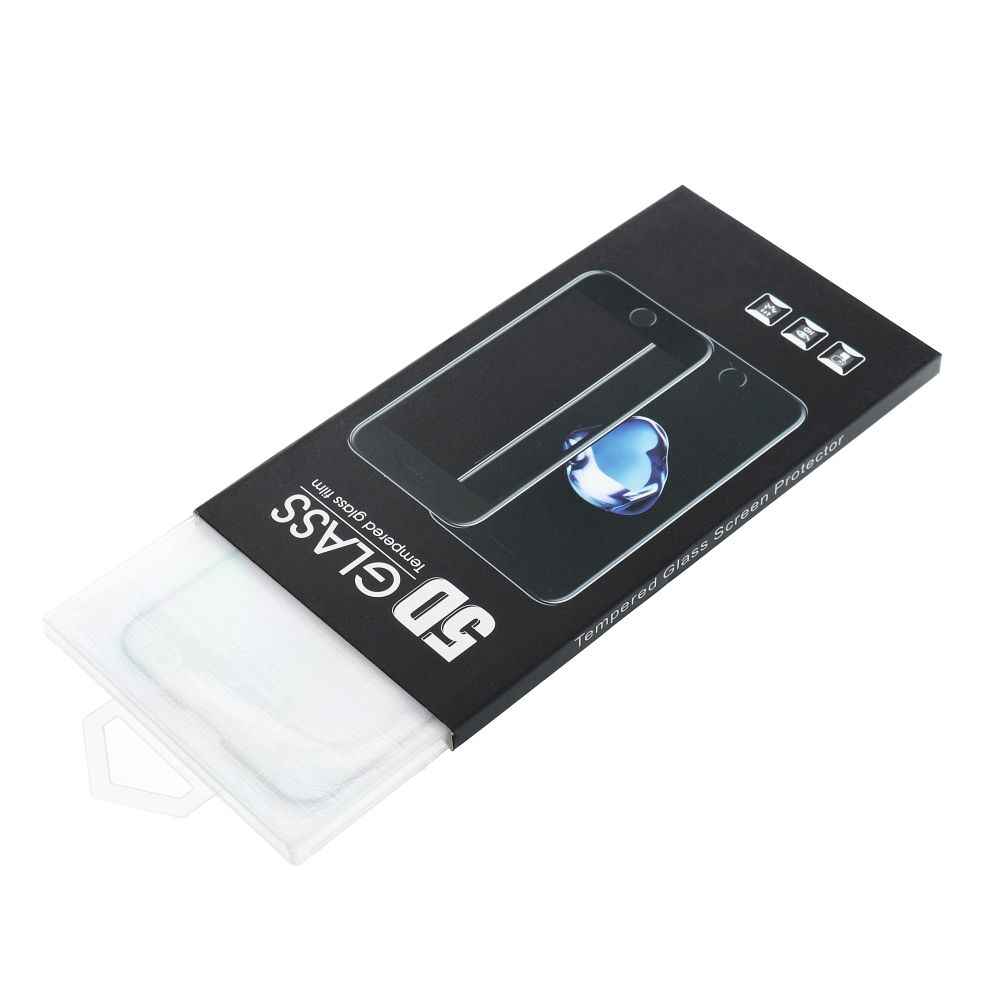 5D Full Glue Tempered Glass - do iPhone 15 / 16 czarny