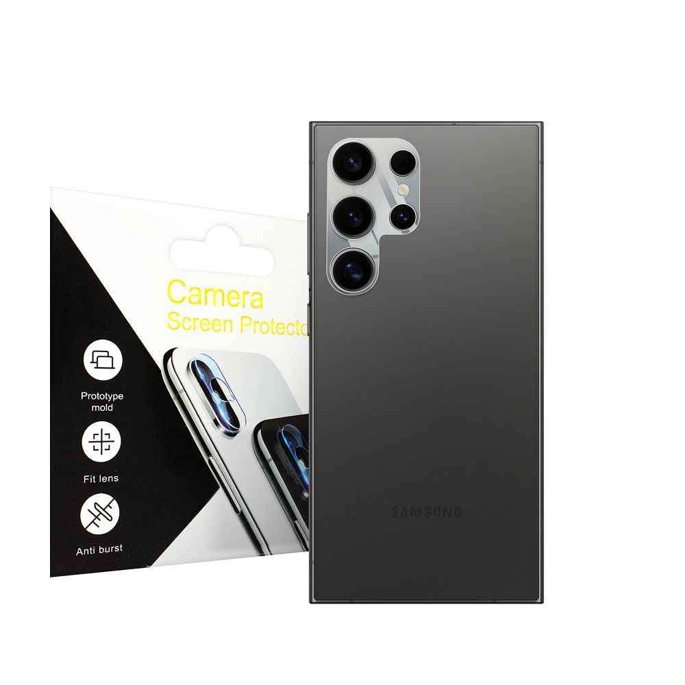 Szkło hartowane Tempered Glass Camera Full Cover - do Samsung S24 Ultra