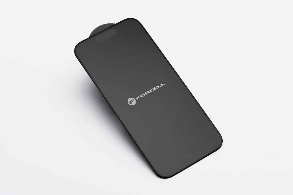 Szkło hartowane do iPhone 15 Pro Forcell Matt Glass czarne