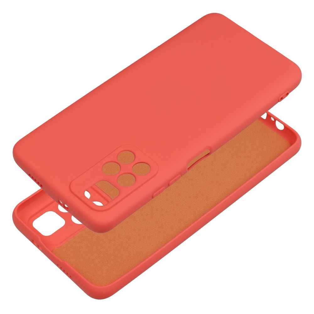 Futerał SILICONE do XIAOMI POCO M4 Pro 5G / Redmi Note 11T 5G / Redmi Note 11S 5G brzoskwiniowy