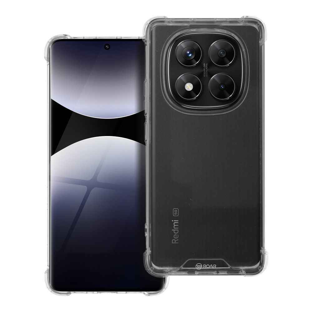 ROAR futerał ARMOR JELLY do XIAOMI Redmi Note 14 Pro+ 5G transparentny