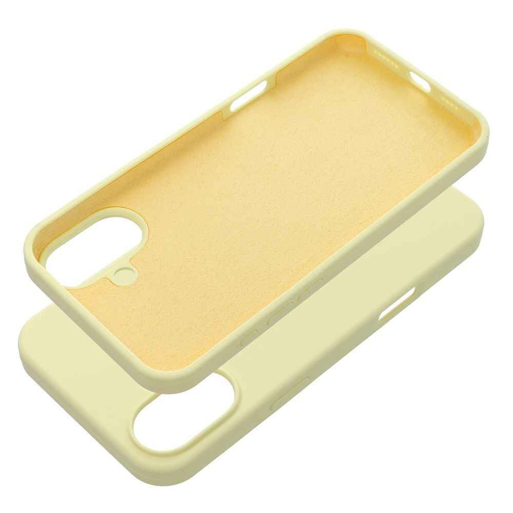 ROAR futerał CLOUD SKIN do IPHONE 16 Plus Jasnożółty