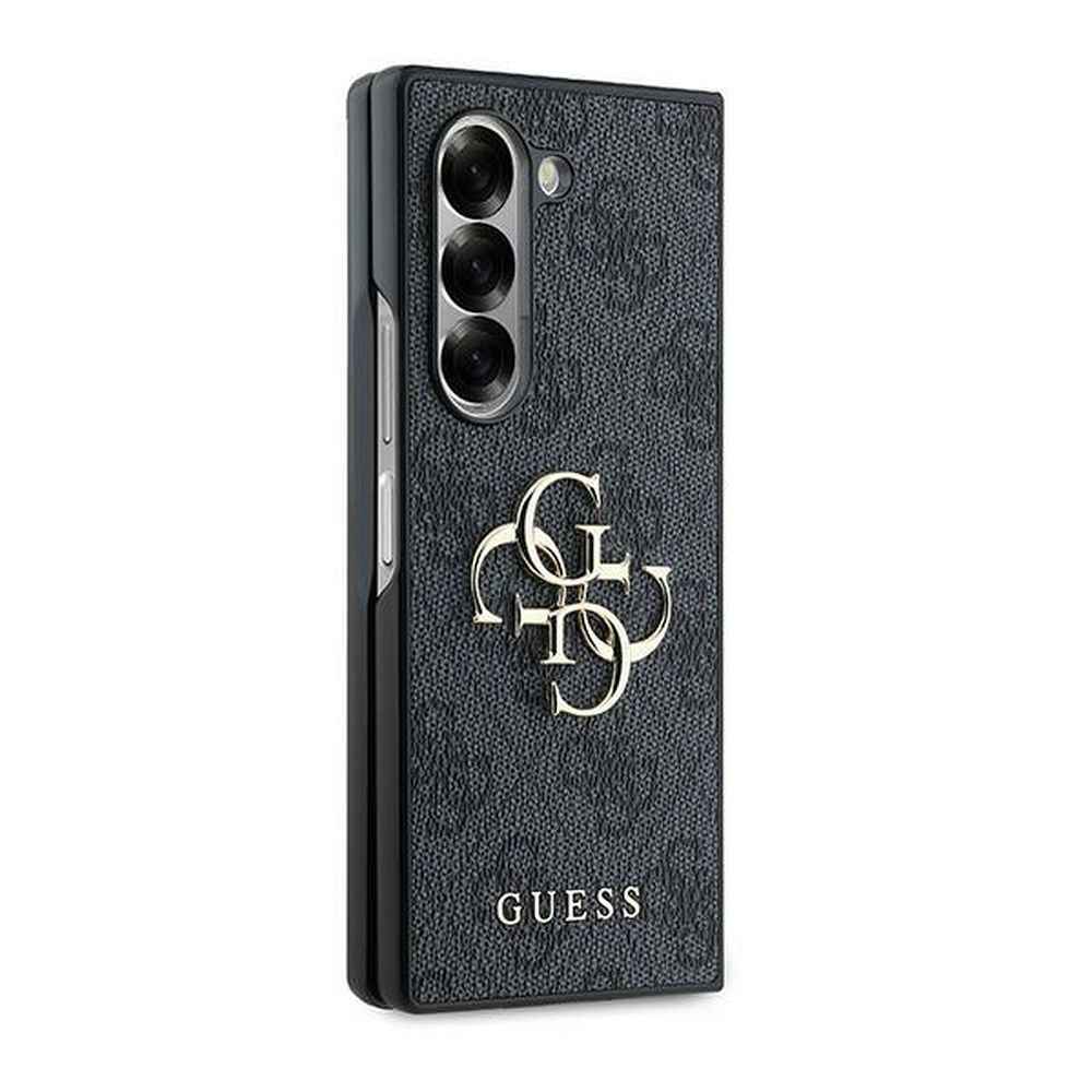 GUESS futerał do SAMSUNG Z Fold 6 GUHCZFD64GMGGR (PU 4G Leather Metal Logo) czarny