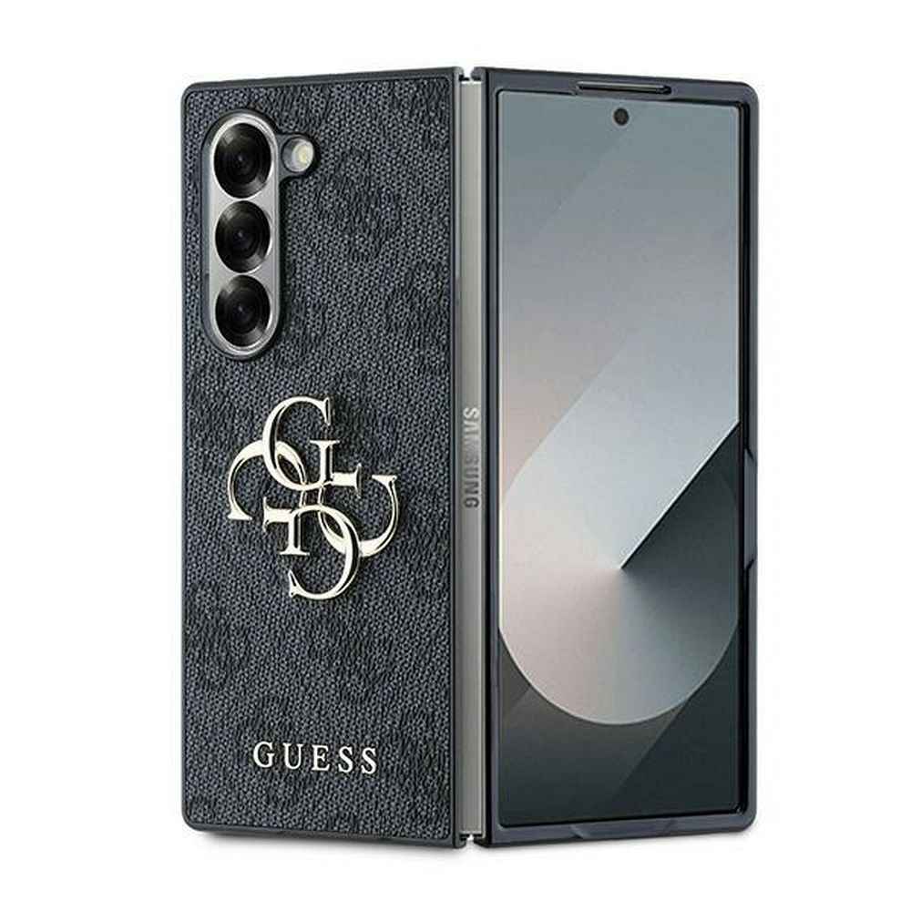 GUESS futerał do SAMSUNG Z Fold 6 GUHCZFD64GMGGR (PU 4G Leather Metal Logo) czarny