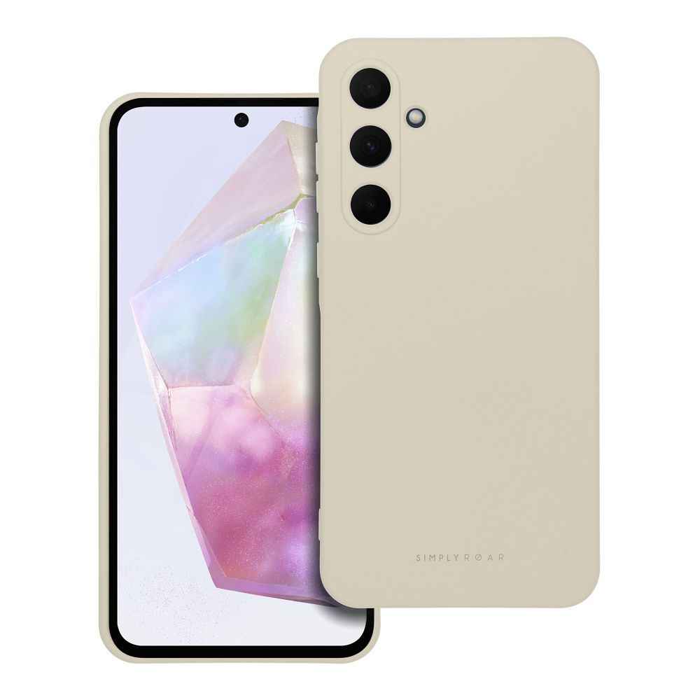 ROAR futerał SPACE do SAMSUNG A35 5G Kremowy