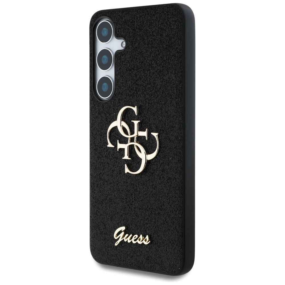 GUESS futerał do SAMSUNG S25 Plus GUHCS25MHG4SGK (Fixed Glitter Big 4G) czarny