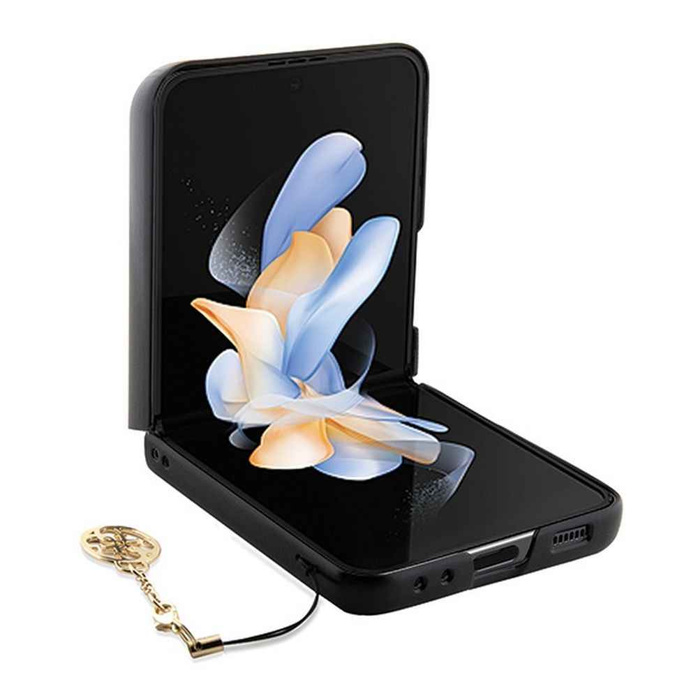 GUESS futerał do SAMSUNG Z Flip 5 GUHCZF5GF4GGR (4G Charm) szary