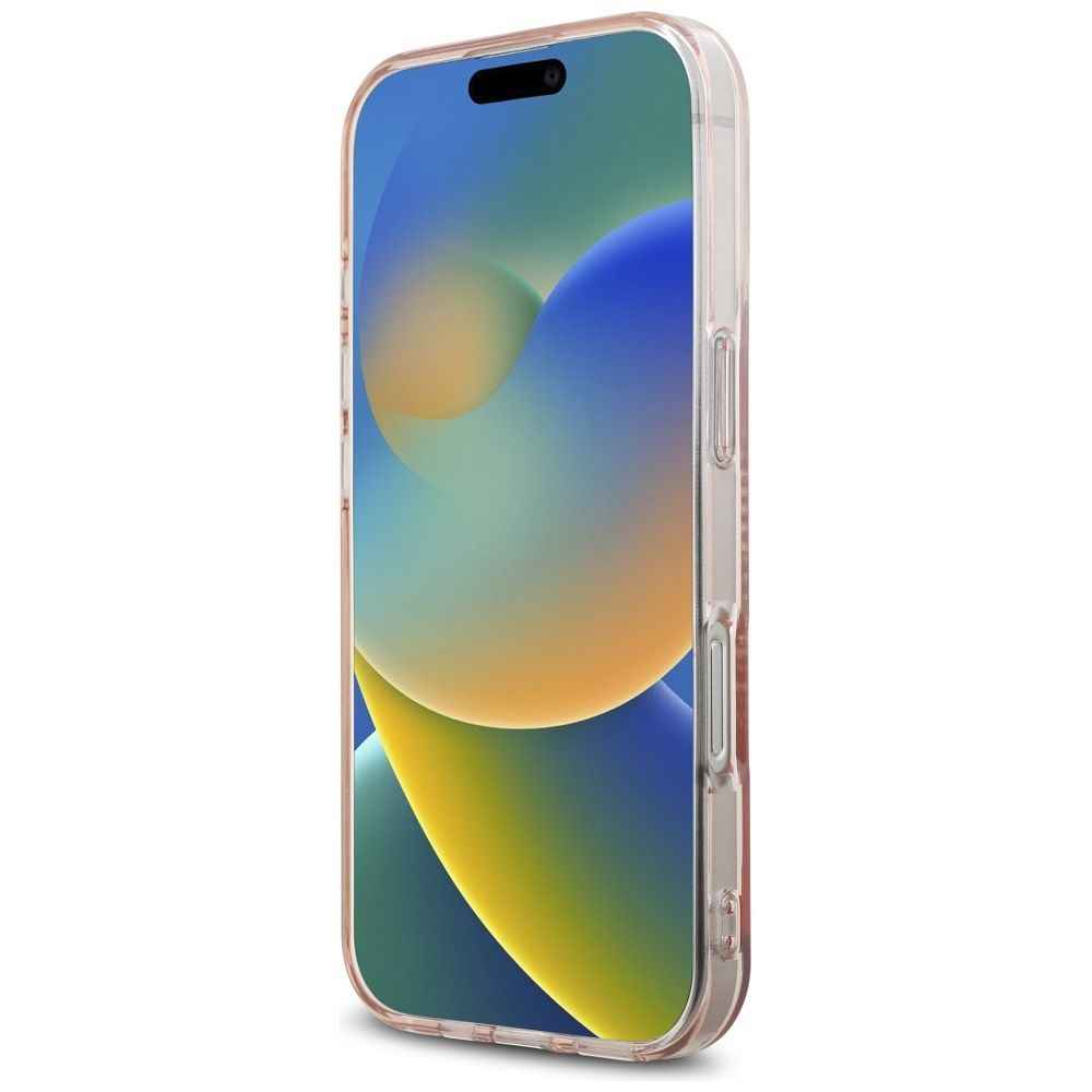 KARL LAGERFELD futerał do IPHONE 16 Pro Max KLHCP16XHKHDCELP (IML Rhinestones S K Head) różowy