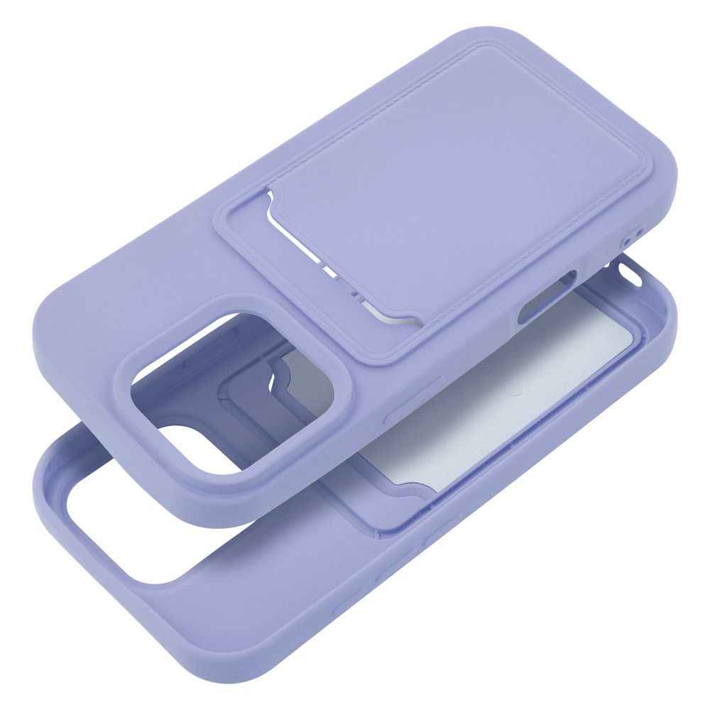 Futerał CARD CASE do IPHONE 16 Pro fioletowy