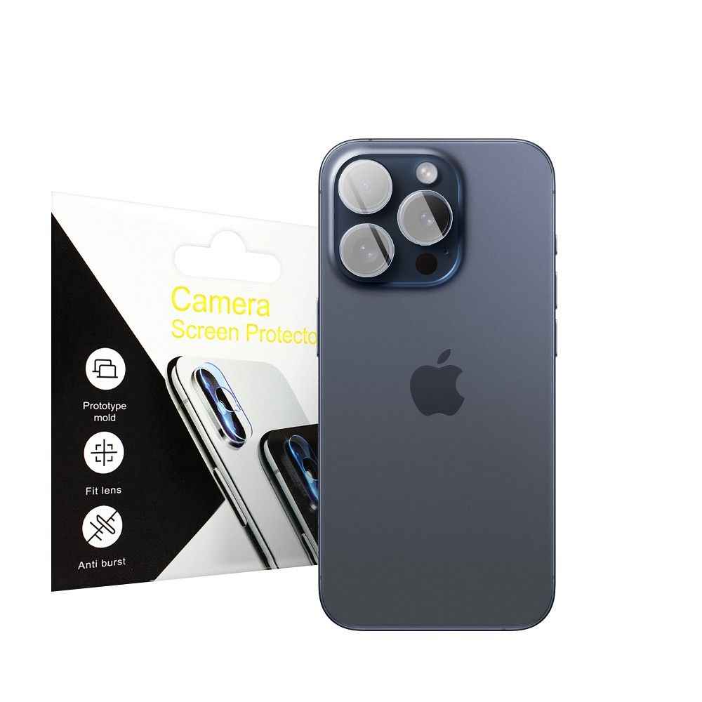 Szkło hartowane Tempered Glass Camera Cover - do iPhone 15 Pro