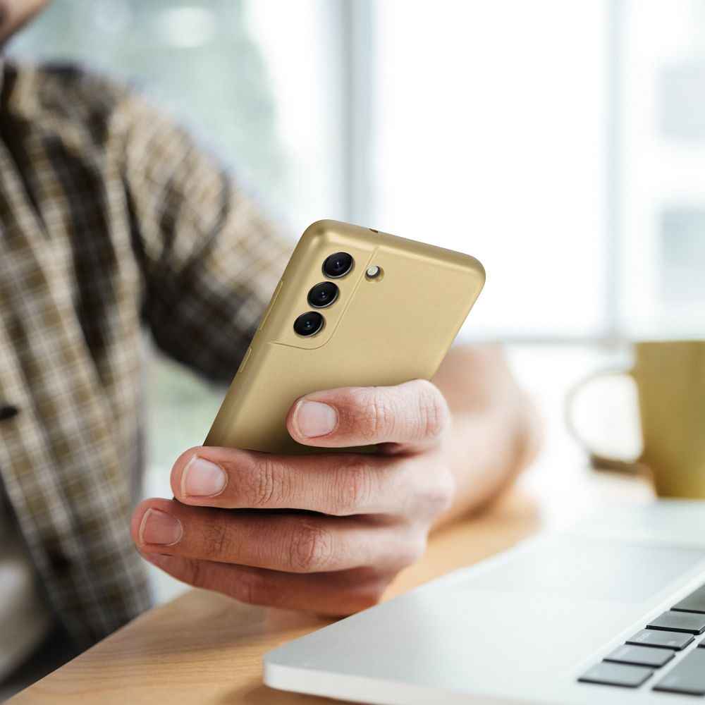 Futerał METALLIC do SAMSUNG A15 5G / A15 4G złoty