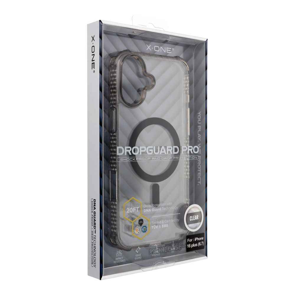 Futerał X-ONE Dropguard Magnetic Case Pro (kompatybilny z MagSafe) - do Apple iPhone 16 Plus czarny