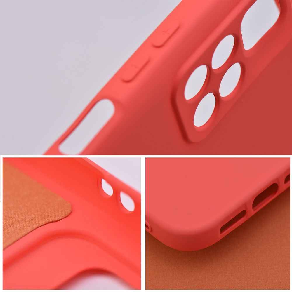 Futerał SILICONE do XIAOMI POCO M4 Pro 5G / Redmi Note 11T 5G / Redmi Note 11S 5G brzoskwiniowy