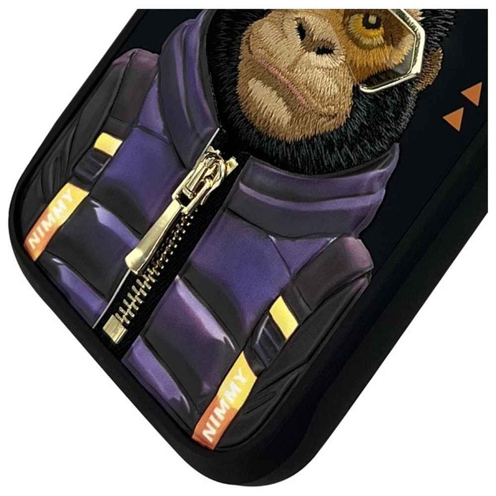 NIMMY futerał COOL&CUTE 2.0 Monkey do IPHONE 16 Pro Max czarny