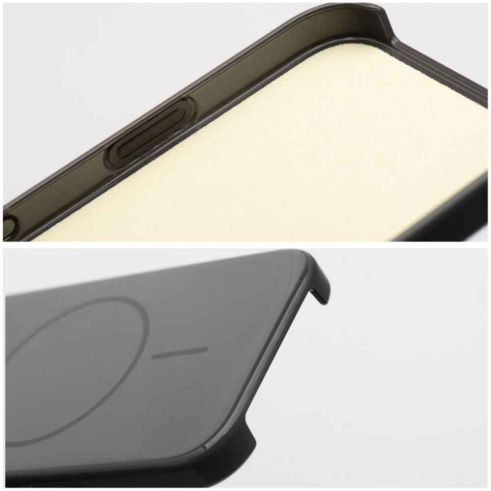 Premium Glossy Mag Cover kompatybilny z MagSafe i Camera Control button pasuje do iPhone 16 Pro Max czarny