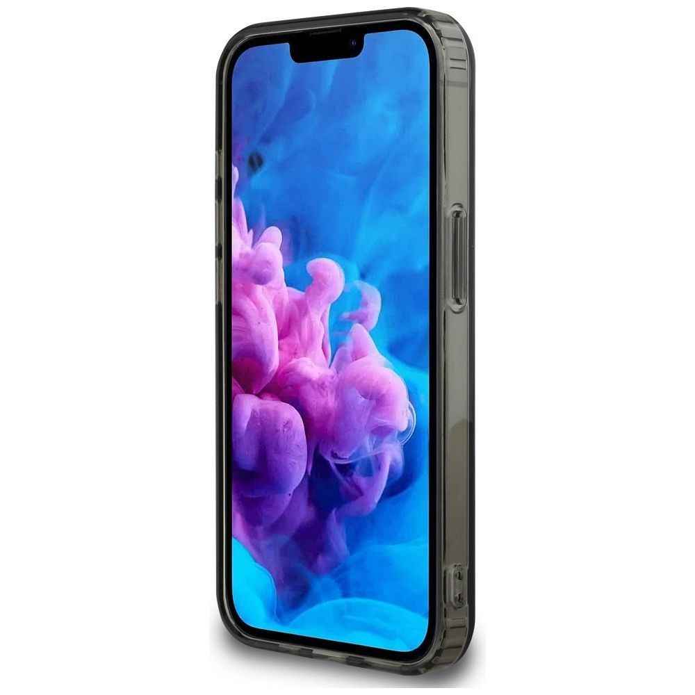 BMW futerał do IPHONE 16e (SE 4 2025) kompatybilny z MagSafe BMHMPSE424HBMKH (IML Metal White Circle) black