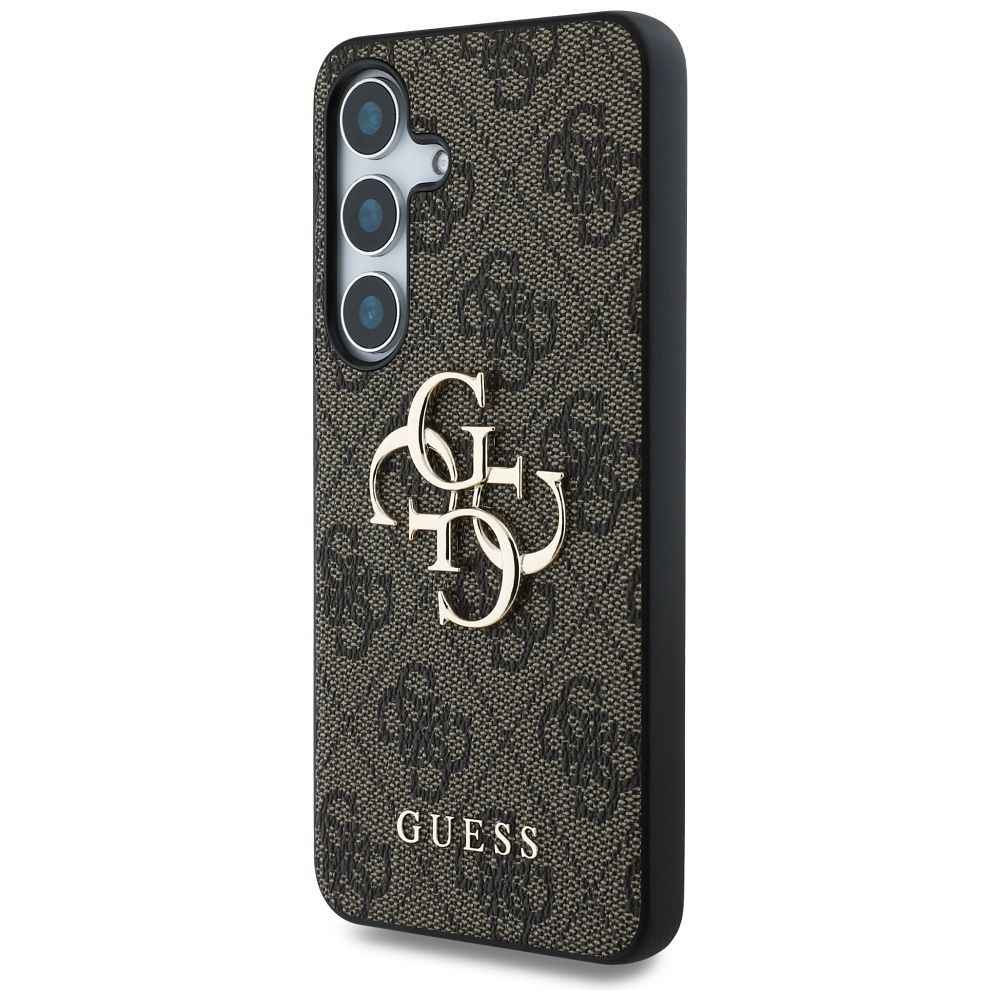 GUESS futerał do SAMSUNG S25 Plus GUHCS25M4GMGBR (Big 4G Logo Classic) brązowy