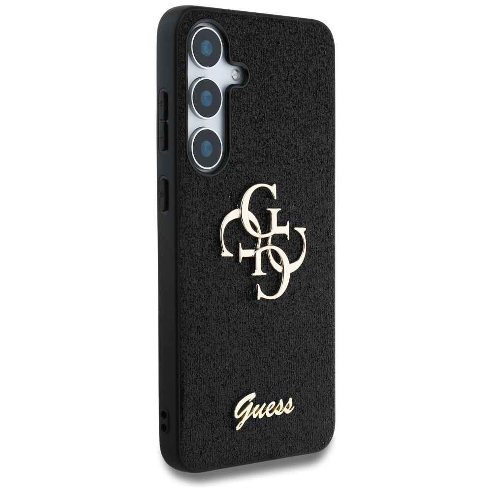 GUESS futerał do SAMSUNG S25 Plus GUHCS25MHG4SGK (Fixed Glitter Big 4G) czarny