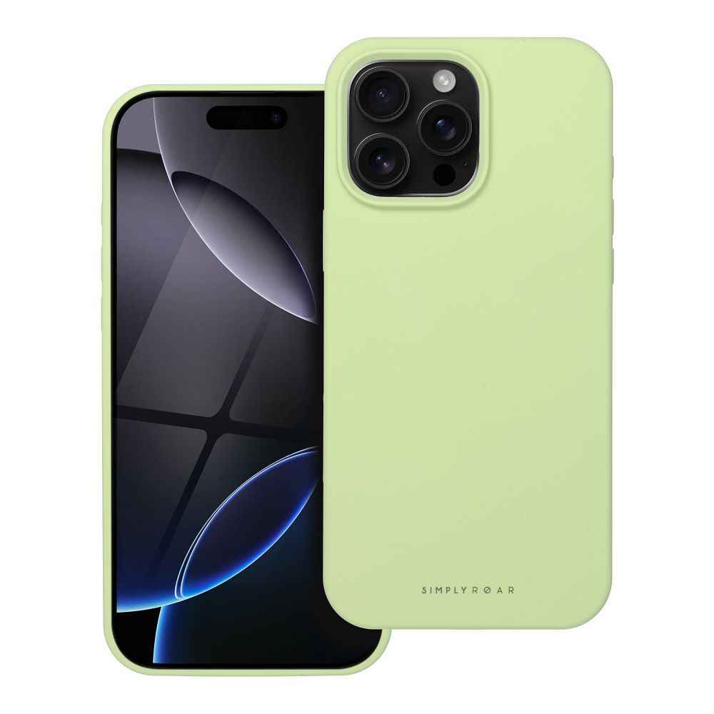 ROAR Etui CLOUD SKIN do iPhone 16 Pro Max Jasnozielony