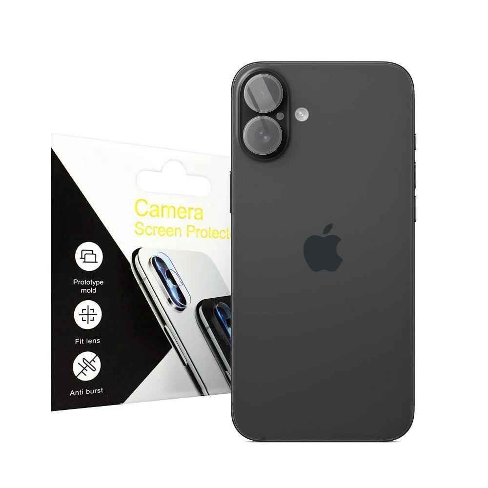 Szkło hartowane Tempered Glass Camera Full Cover - do iPhone 16 Plus