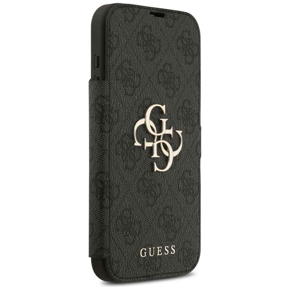 GUESS kabura do IPHONE 17 Pro Max GUBKP17X4GMGGR (PU 4G Metal Logo) czarna