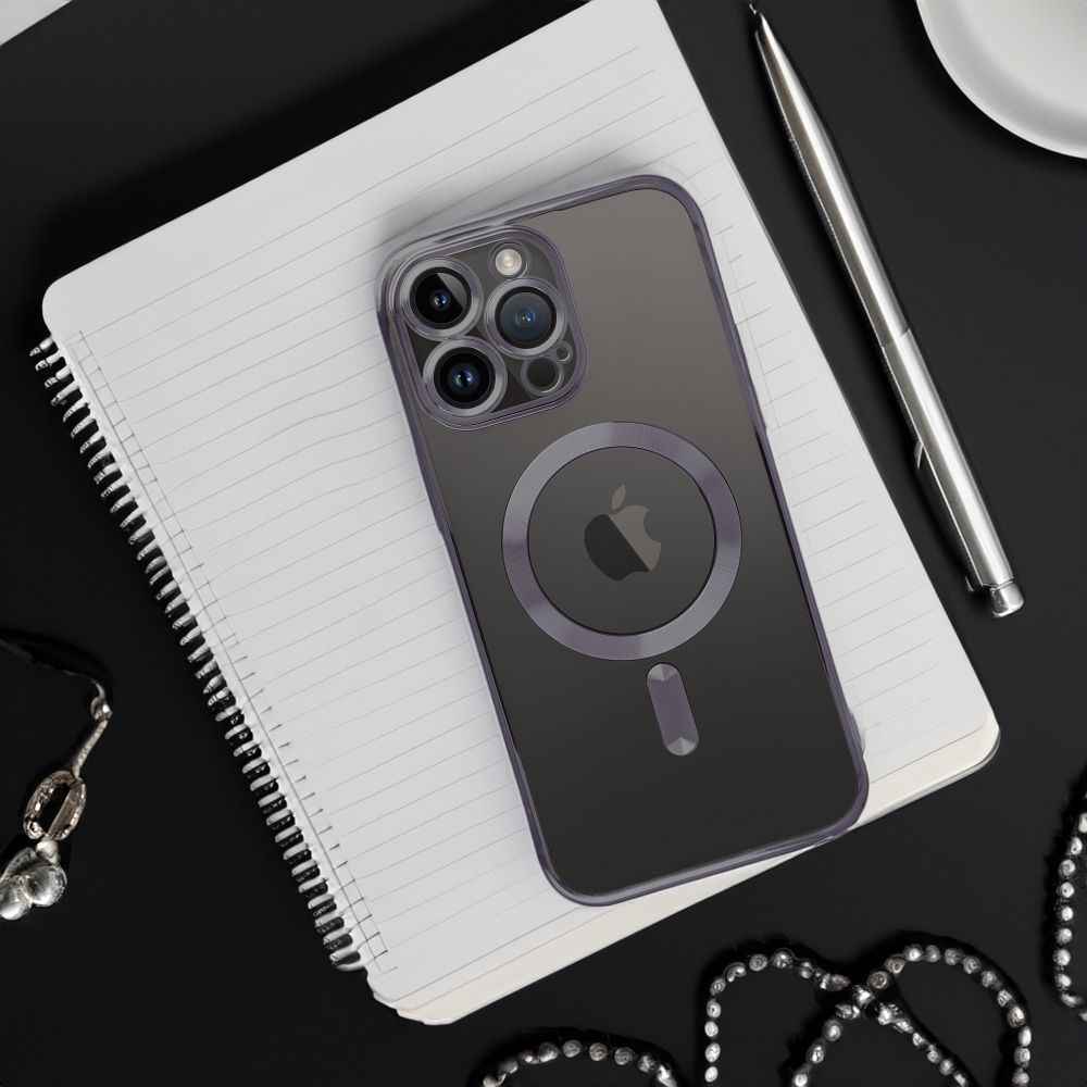 Futerał ELECTRO MAG COVER kompatybilny z MagSafe do iPhone 17 Pro Max (full ring) czarny