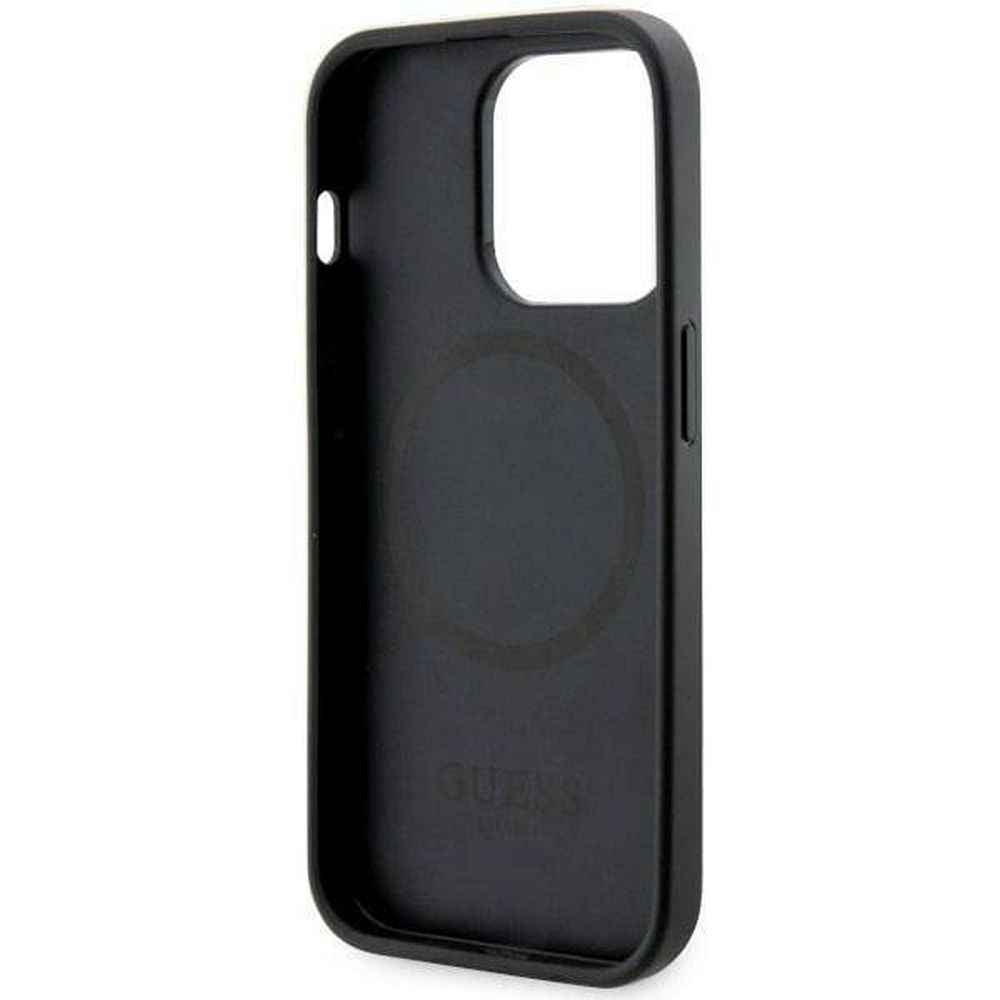 GUESS futerał do IPHONE 14 Pro Max GUHMP14XHGCFSEK (MAG GCUBE) czarny