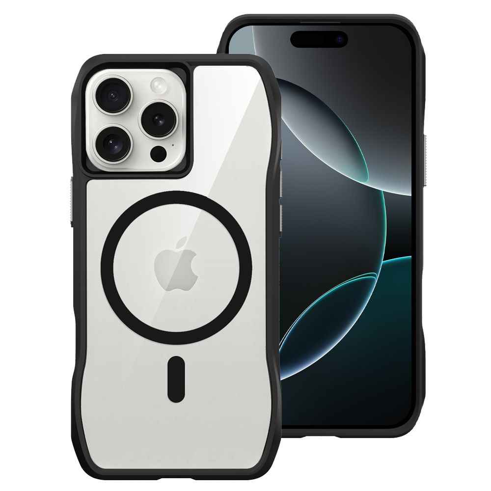 ROAR Etui SLIM DEFENDER kompatybilny z MagSafe do iPhone 15 Pro Max czarny