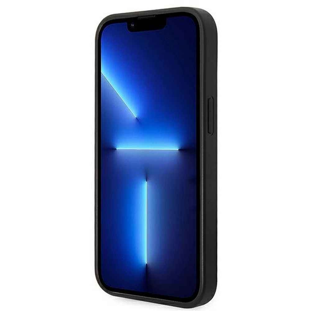 GUESS futerał do IPHONE 14 GUHCP14SG4GFGR (4G Gold Logo) szary