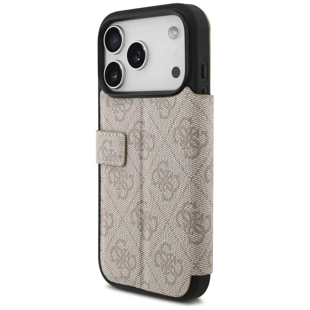 GUESS kabura do IPHONE 17 Pro GUBKP17L4GMGPI (PU 4G Metal Logo) różowa