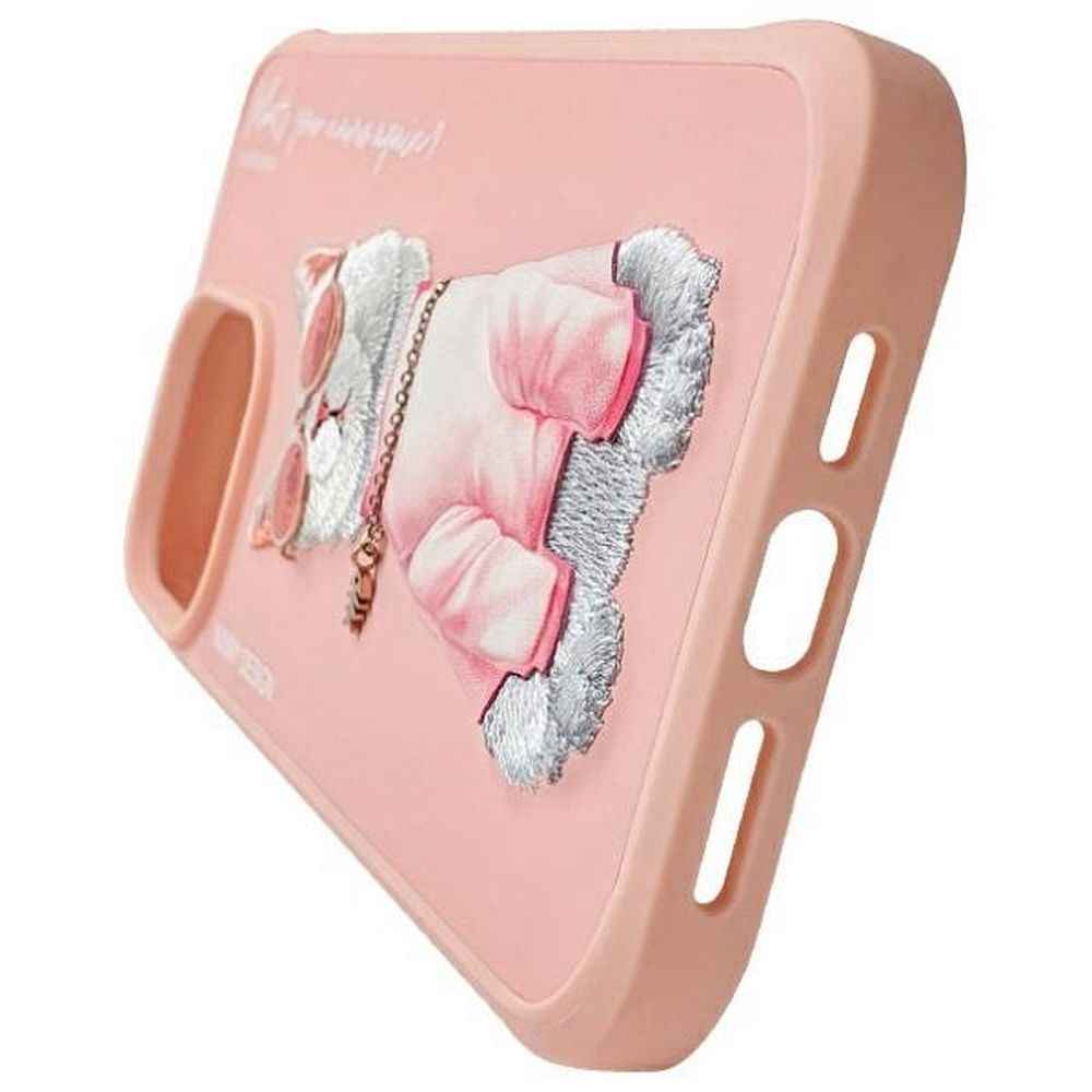 NIMMY futerał GLASSES COOL CAT do iPhone 15 Pro Max różowy