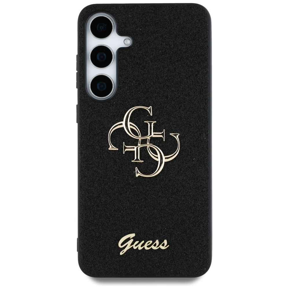 GUESS futerał do SAMSUNG S25 Plus GUHCS25MHG4SGK (Fixed Glitter Big 4G) czarny