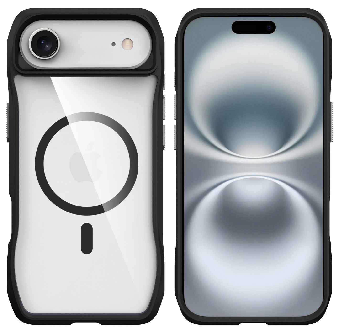 ROAR Etui SLIM DEFENDER kompatybilny z MagSafe do iPhone 17 Air czarny