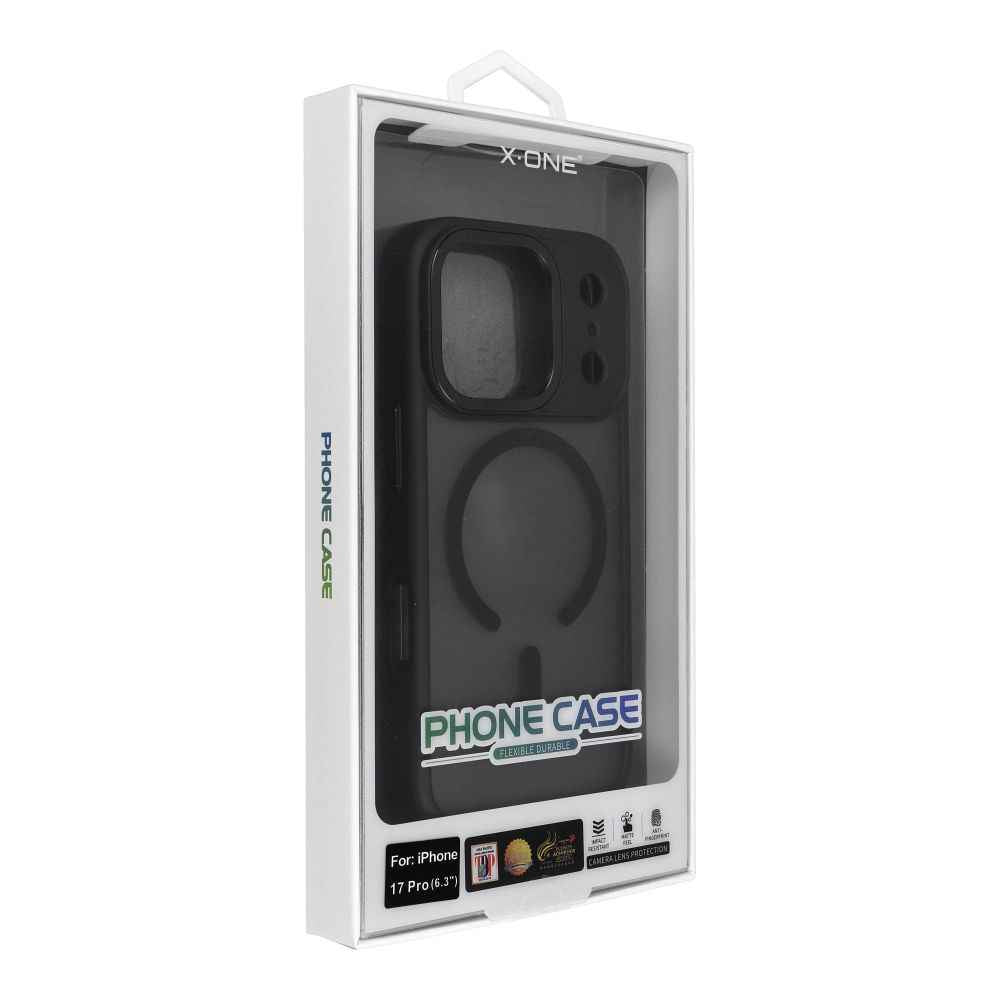 Futerał X-ONE Dropguard Magnetic Case Air (kompatybilny z MagSafe) - do Apple iPhone 17 Pro czarny
