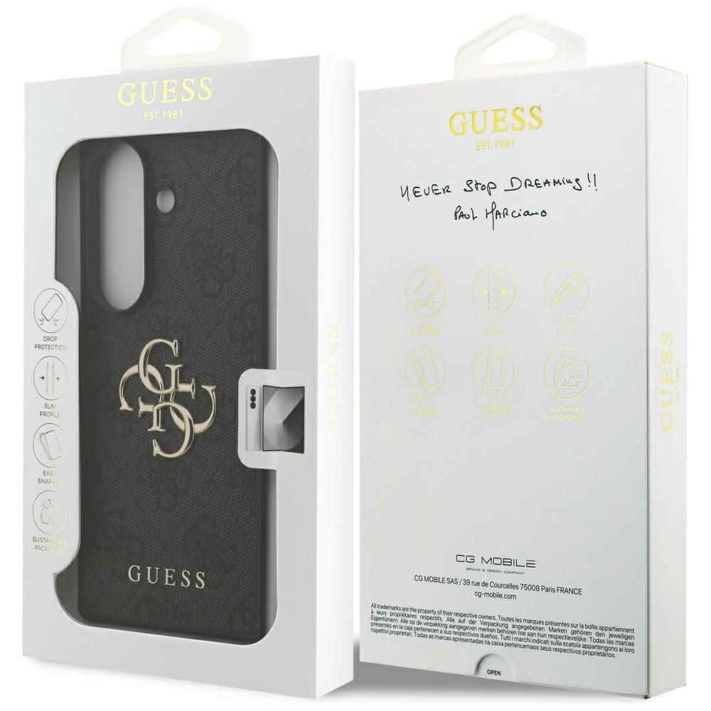 GUESS Etui do Samsung Z Fold7 GUHCZFD74GMGGR (4G PU Big Logo) czarny