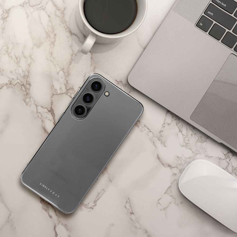 ROAR Etui PURE SIMPLE FIT do Samsung A14 Transparentny