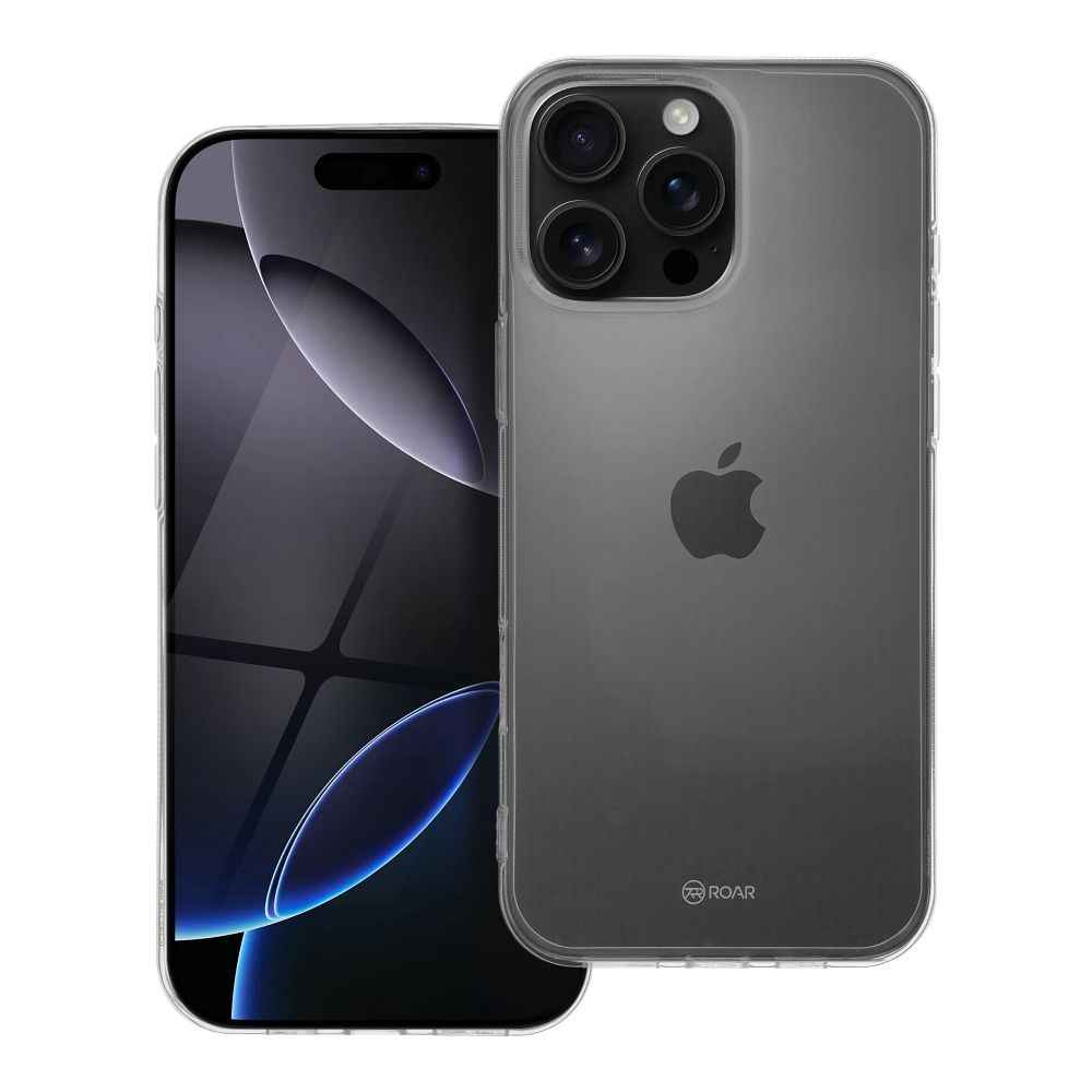 ROAR futerał JELLY do IPHONE 16 Pro Max transparentny