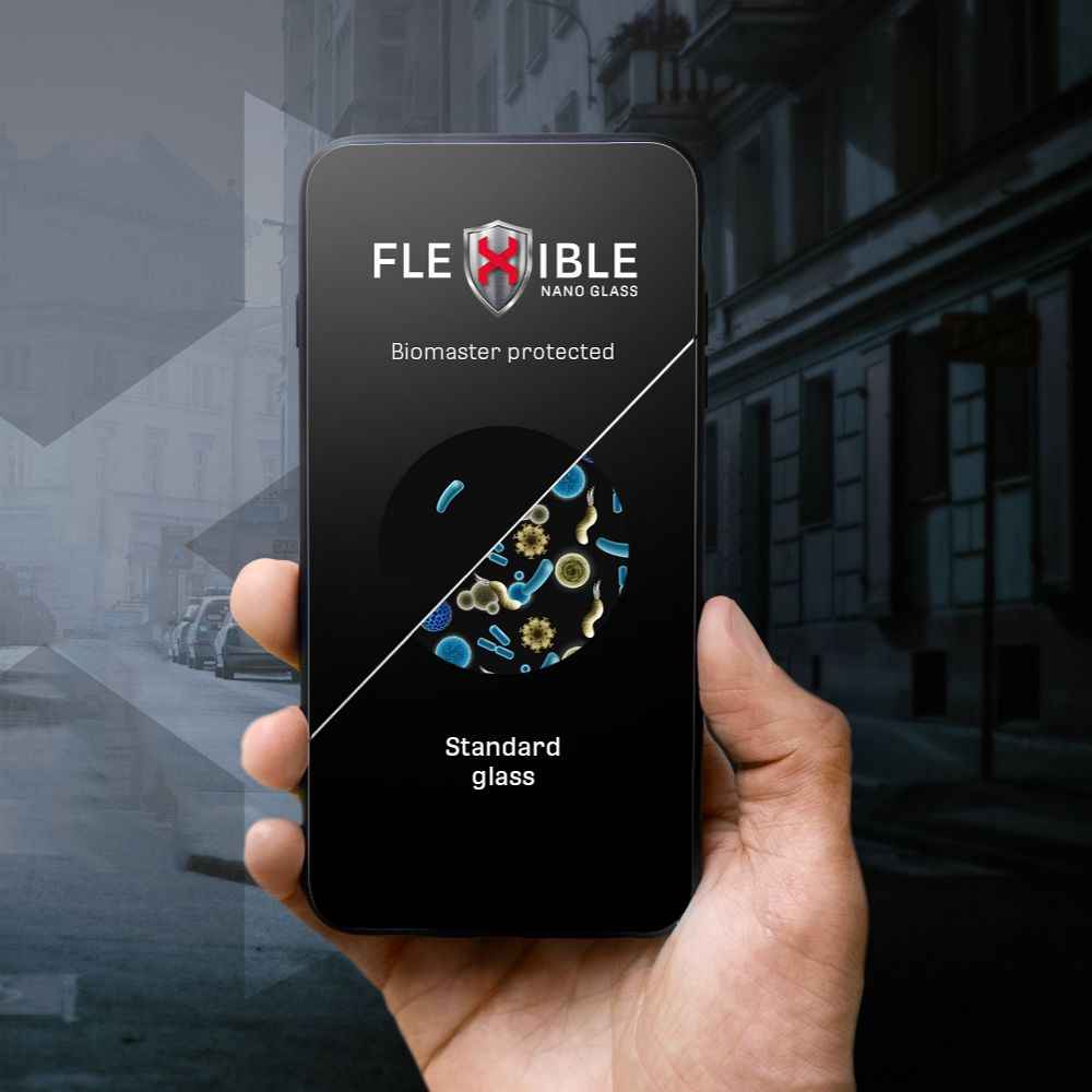 Szkło hybrydowe do iPhone 16 Forcell Flexible Nano Glass