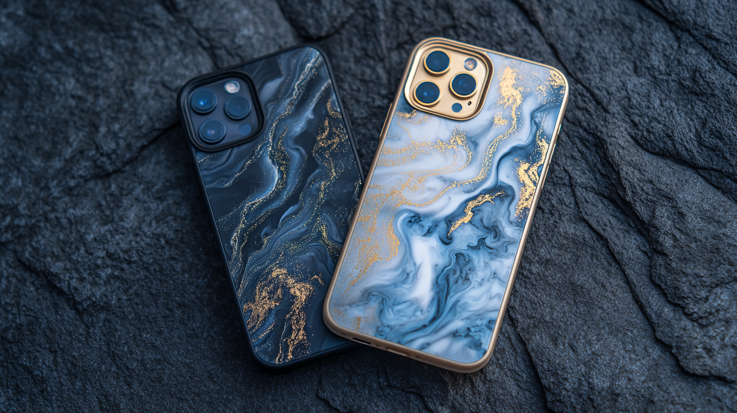 Dwa telefony w kaburze na telefon