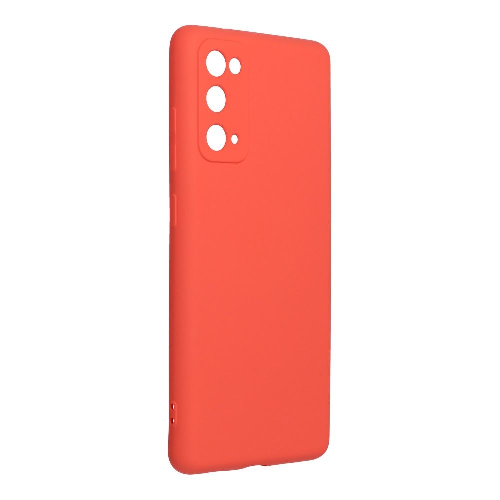 Grafika przedstawia produkt Etui SILICONE do Samsung S20 FE / S20 FE 5G brzoskwiniowy dostępny w sklepie Etui24.