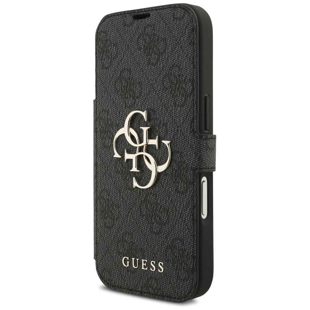 GUESS kabura do IPHONE 17 Pro GUBKP17L4GMGGR (PU 4G Metal Logo) czarna