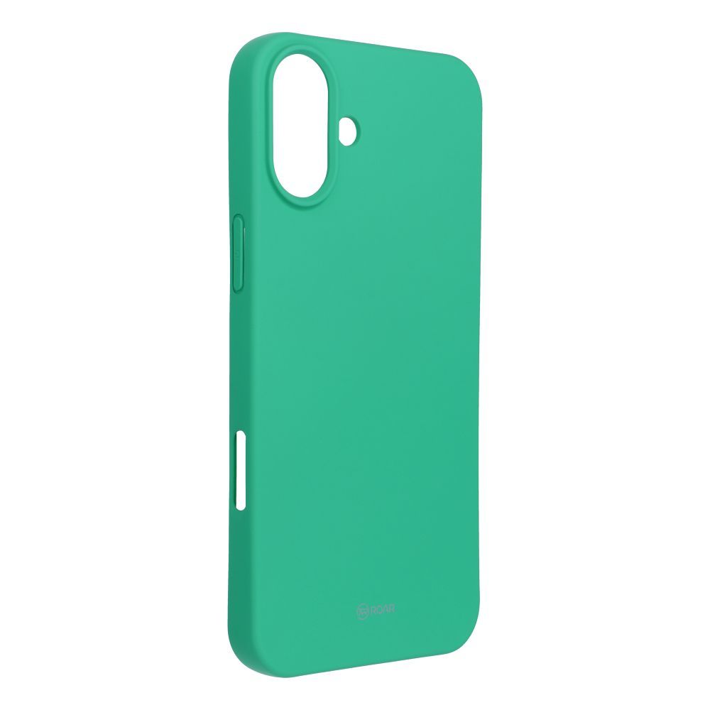 Grafika przedstawia produkt ROAR Etui COLORFUL JELLY do iPhone 16 Plus Miętowy dostępny w sklepie Etui24.